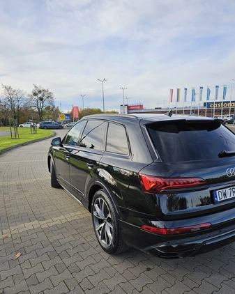 Audi Q7 cena 235900 przebieg: 58000, rok produkcji 2021 z Wrocław małe 379